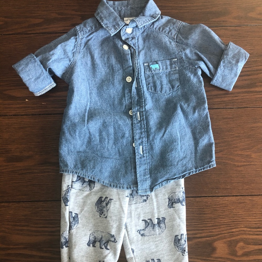 Carters baby outfit 6 months